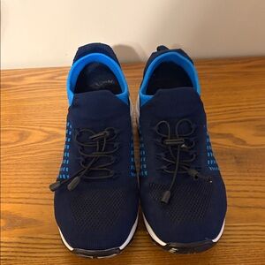 Blue and Black Women's Sneakers